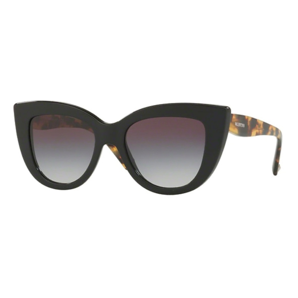 Valentino Women's Black Cat-Eye Sunglasses